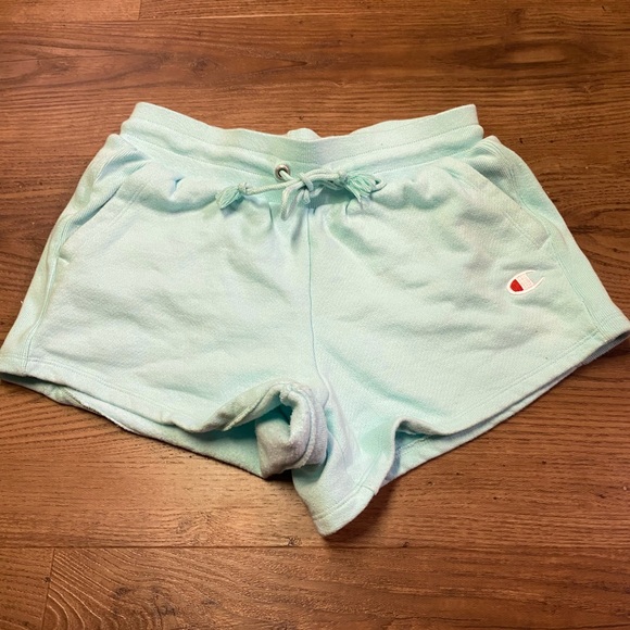 Teal Champion Shorts - Picture 1 of 3